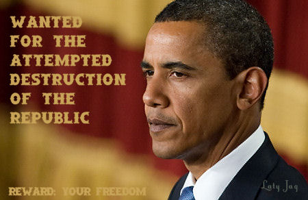 Obama Wanted Poster
